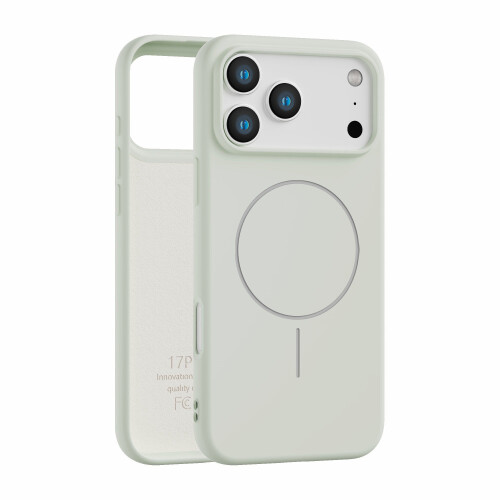 Magnetic Case For iPhone 17 Pro Max- Slimline Low Profile Shockproof Phone Case White