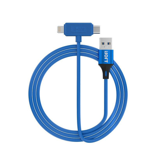 Restore Cable For iPhone 8Pin Type-C Double Head iSoft IS-006 For Service Repair