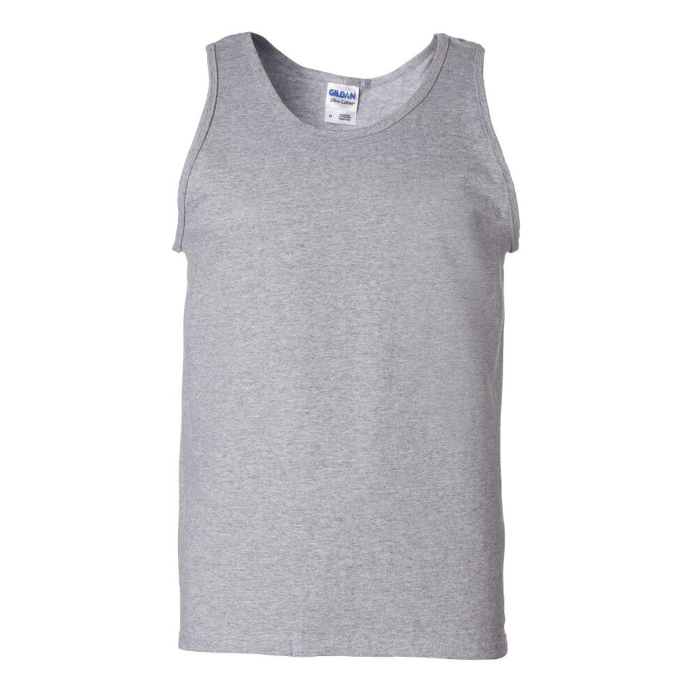 Gildan (Xl, Sport ) Ultra Cotton Tank Top Grey