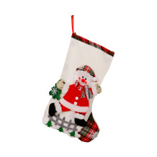 Fröhliche Weihnachtstaschen mit Schneemann-Santa-Thema,-2