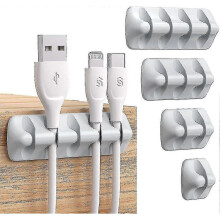Cable Clips Cable Holder [5 Pieces] Multipurpose Cable Management Cable Organize
