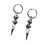 Hypoallergenical Earrings Bullets and Cone Styles Stainless-2 1
