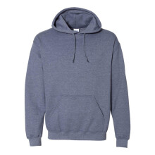 (S, Heather Sport Dark Navy) Gildan Heavy Blend Hooded Sweatshirt