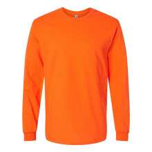 (XL, Black) Gildan Heavy Cotton Long Sleeve T-Shirt