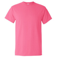 (XL, Safety Pink) Gildan Mens Ultra Cotton Short Sleeve T-Shirt