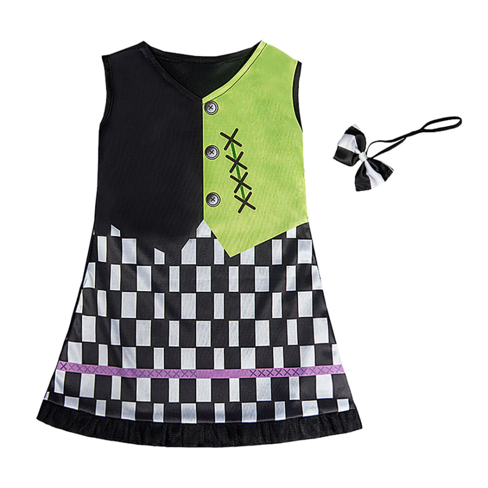 Photos - Fancy Dress  Halloween Mad Scientist Costume Children's Holiday Dress Up Clothes(疯狂科学家女内搭, L)