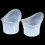 (B) 2Pcs Ergonomic Eyewash Cup with Soft Silicone Design for Sensitive Eyes 1