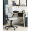 Beliani Office Chair DELIGHT Grey 2