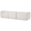 Beliani Modular Sofa 3 Seater MJALBI Off-White Boucle 6