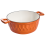 Beliani Cast Iron Pot CASTINO Orange 5