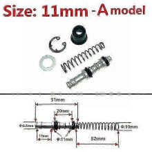 (11mm-A) 11mm 12.7mm 14mm 16mm Motorcycle Brake Pump Piston Repair Kit
