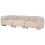 Beliani Modular Sofa 3 Seater MJALBI Beige Boucle 5