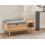 Beliani Shoe Bench BOURKE Light Brown 2