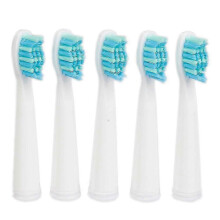 (white) Seago Toothbrush Replacement Heads 5pcs for SG610 SG908 SG917 958