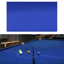 (Blue, 2.4x1.45M) Billiards cloth for snooker table game accessories