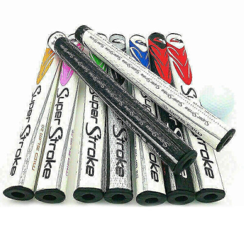 (Red Black, 5) Super Stroke Fatso 5.0 Putter Grip - Golf Stability Enhanced