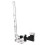 (Silver) Drift Racing Handbrake with Hydro System - Long Level Gear Kit 1