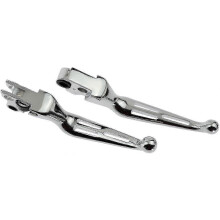 (Chrome) Harley XL Dyna 96-07 Chrome Motorcycle Brake Clutch Levers