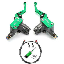 (Green Set) Hydraulic clutch kit for Honda Yamaha 22mm motorcycle cylinder
