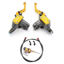 (Gold Set) Hydraulic clutch kit for Honda Yamaha 22mm motorcycle cylinder