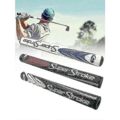 (Black, 5) Super Stroke Fatso 5.0 Putter Grip - Golf Stability Enhanced