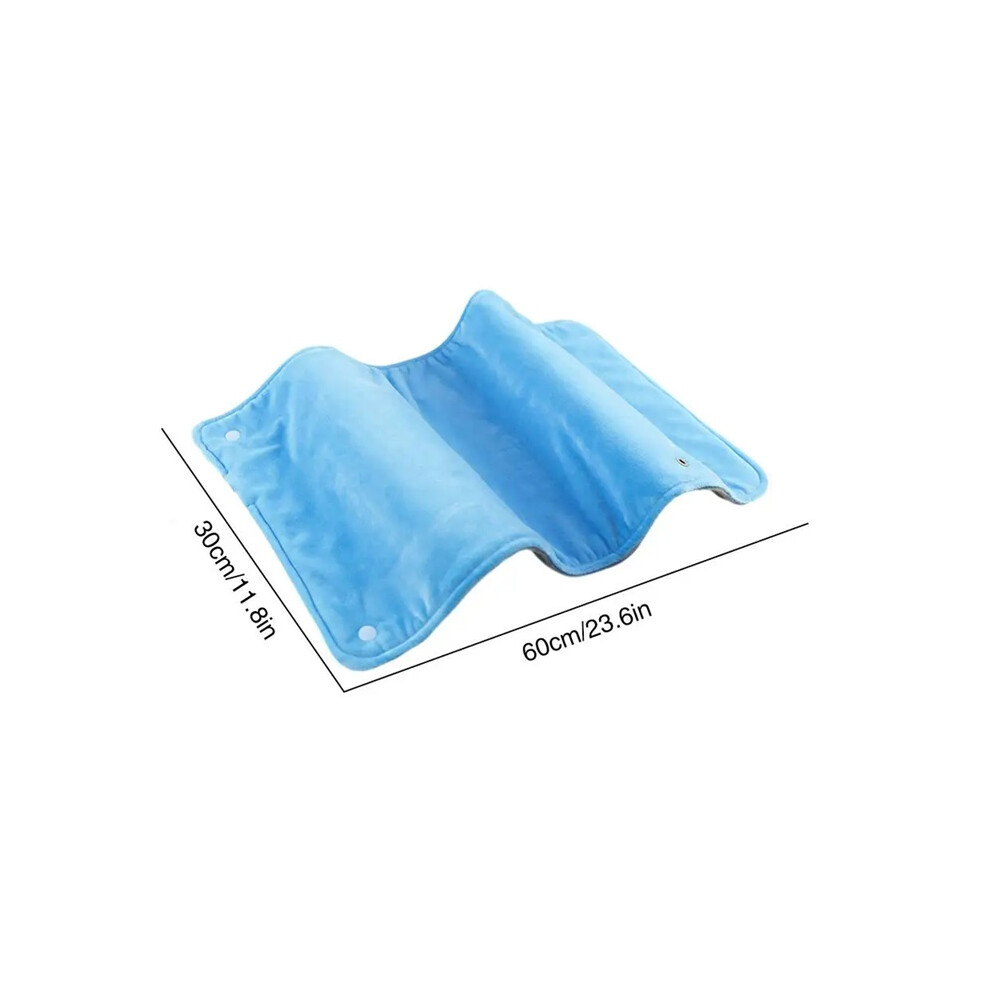 Stoyotu Blue (Blue) Usb Electric Heating Pad For Cramps Back Pain Relief Graphene Heated Mat Hand Warmer Mini Electric Blanket For Abdomen Shoulder