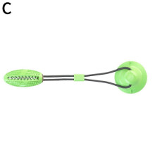 (B1/1pcs) Pet Supplies Chew Toy Treat Dispenser Chew Resistant Ball Suction Cup Dog Toy