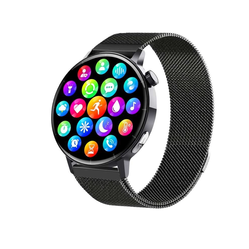 Smart Watch With Ecg Heart Rate, Blood Oxygen, Sleep Monitor Stainlesssteelwatchband 7314280519989
