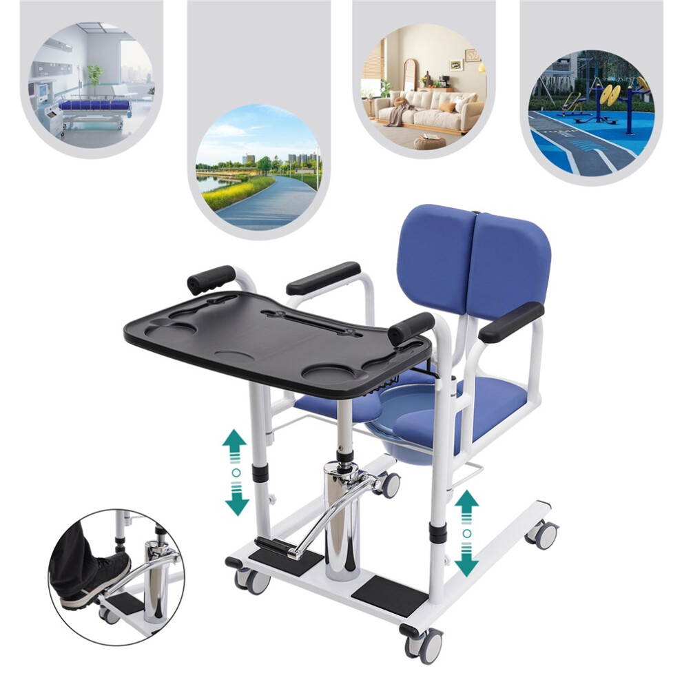 Transport Wheelchair for Home Portable Hydraulic Patient Lift for Elderly
