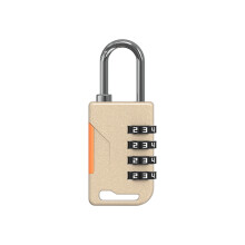 4-cijferig bagagewachtwoord hangslot Combinatieslot Keyless-Goud