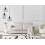 Beliani Sofa Bed 2 Seater ISHOJ Fabric Light Beige 2