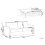 Beliani Sofa Bed 2 Seater ISHOJ Fabric Light Beige 3