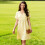 Nursing Maternity Gown Soft Cotton Blend-light pink M 4