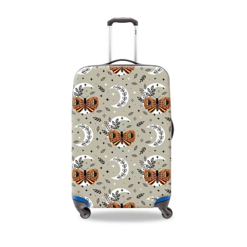 Suitcase Cover Protective Skin Elasticated Cover butterfly 22x25 inch Medium