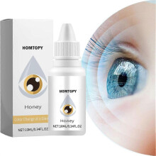 (10ml, yellow) Relieve Eye Fatigue Dryness Moisturizing Color Eye Drops Blurred Vision Eye Drops