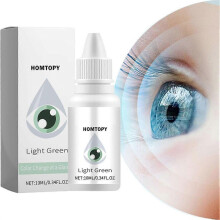 (10ml, green) Relieve Eye Fatigue Dryness Moisturizing Color Eye Drops Blurred Vision Eye Drops