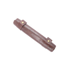 Portable Rolles Up Organizers for Game Accessories PU-Brown