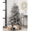 Beliani Artificial Snowy Christmas Tree BASSIE 180 cm White 2
