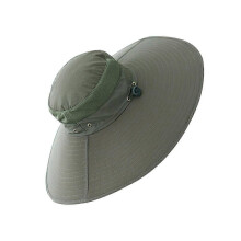 Fishing Cap Men Outdoor Hat for Sun Protection 1Pcs Olive Green