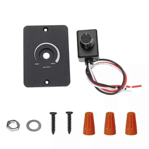 For Campervan Motorhome Car 12V 5A PWM Mini Dimmer Switch LED Dimmer Switch