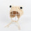 (46-51cm, Brown) Cartoon Frog Knitted, Winter Warm Hat Skullies Cap 1
