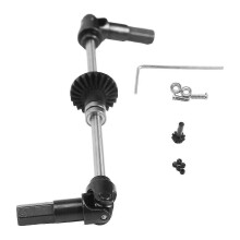 Metal Front Axle Steel Gear Bridge Kit for C14 C24 C34 B14 B24 B16 B36 1/16 RC Car Upgrade Parts