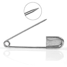 Safety Pins, 12.8cm Large Safety Pins Pack Of 2 for Clothes Leather Canvas Blankets Crafts, Extra Large Safety Pin F26