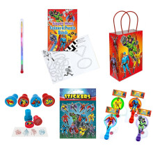 Superhero Party Bags – Pack of 12 with Fillers