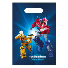 Transformers Plastic Party Loot Bags (pack of 6)
