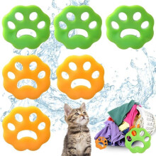 6pcs - Pet Hair Catchers for Washing Machine, Pet Hair Remover, Anti-Lint Ball, Washable and Reusable Hair Remover