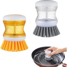 Dish brushes with dish soap dispenser, kitchen brush, dish brush, dishwashing brush, cleaning brush