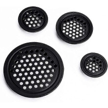 10 Pieces Round Stainless Steel Ventilation Grille Stainless Steel