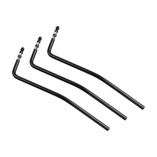 3Pcs Whammy Bridge Bar Direct Insertion Electric Guitar-Black
