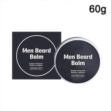 60G Beard Balm for Men Mustache Care Grooming Styling Smoothing Wax